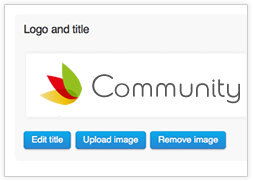 logo and title