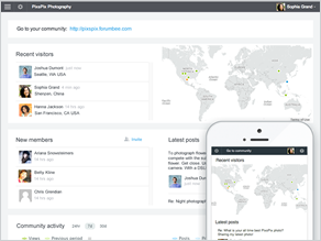 community dashboard